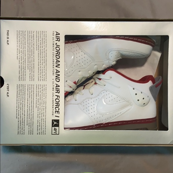 AJF 6 5/8th whit/varsity red-stealth - Picture 3 of 8